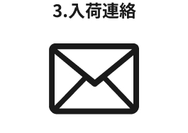 3.入荷連絡