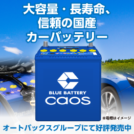 発売20周年を迎えたパナソニック「BLUE BATTERY caos」特設サイトはこちら