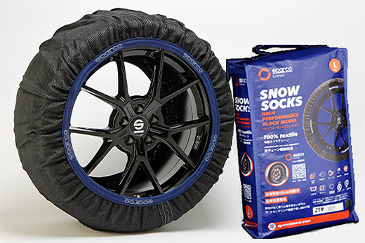 SPARCO スノーソックス ハイパー ブラックモデル