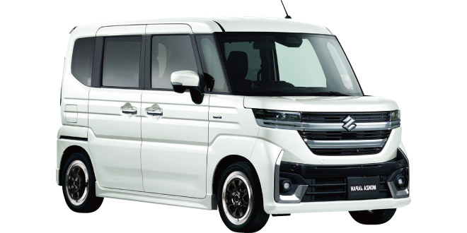 スペーシアカスタムHYBRID装着イメージ
