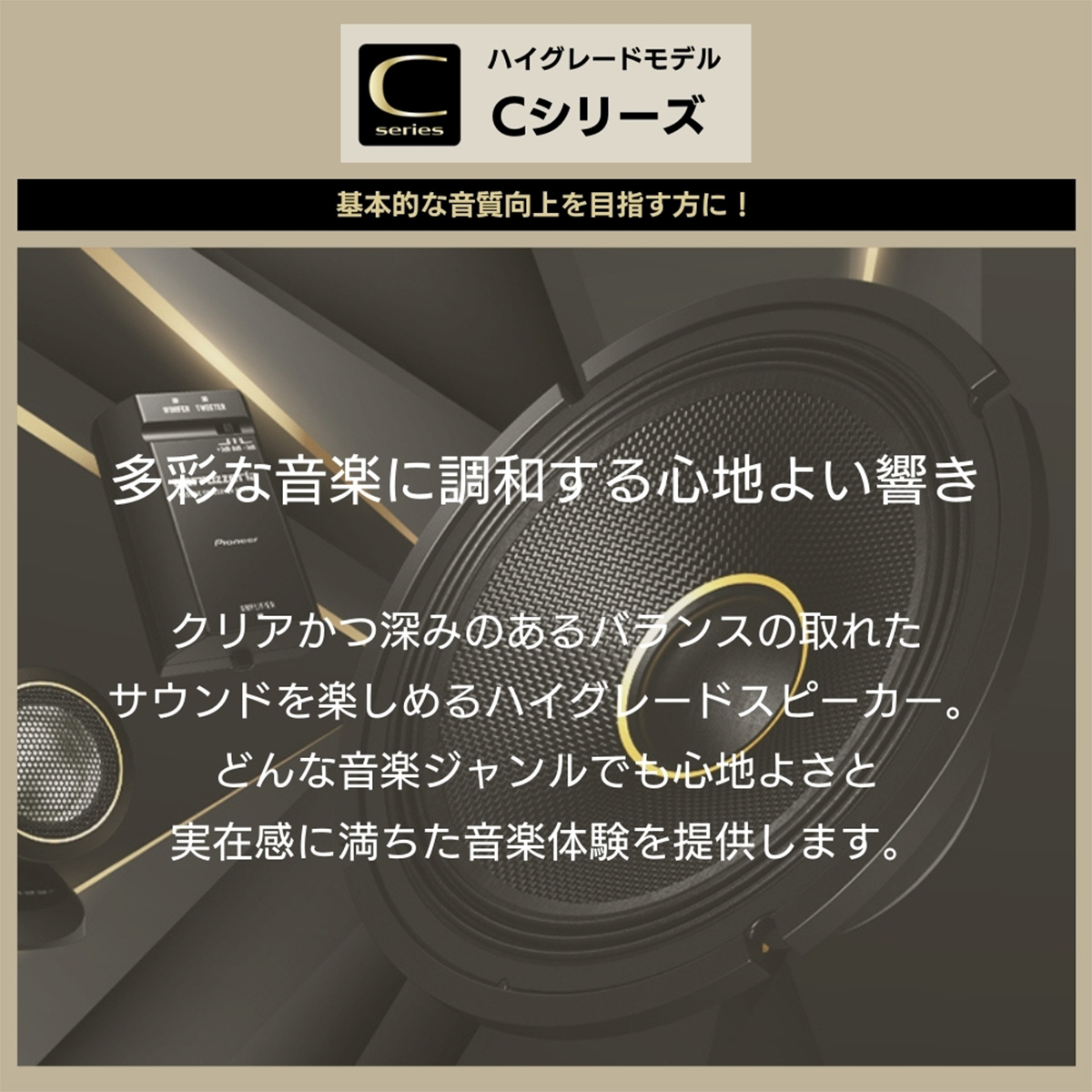 期間限定特価 ～2027/1/11まで】carrozzeria カロッツェリア TS-C1740S