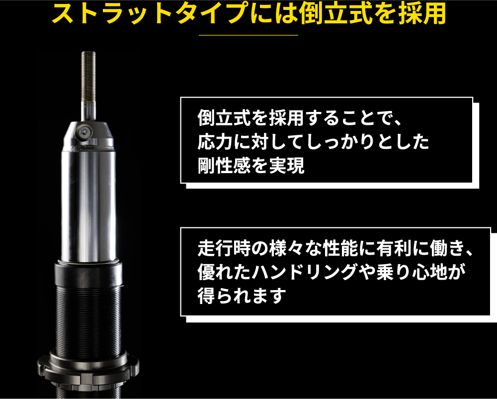 低反発・低フリクションが特徴の複筒式を採用