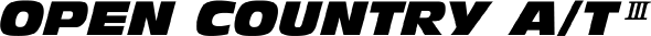 OPEN COUNTRY A/T III