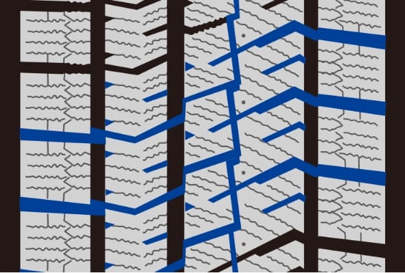 マルチアングルグルーブ／発泡ゴム